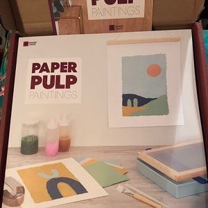 Kiwi Co Paper Pulp Paintings